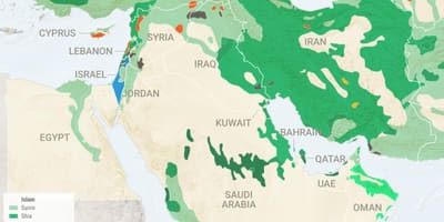 Mapa de Turquía religión